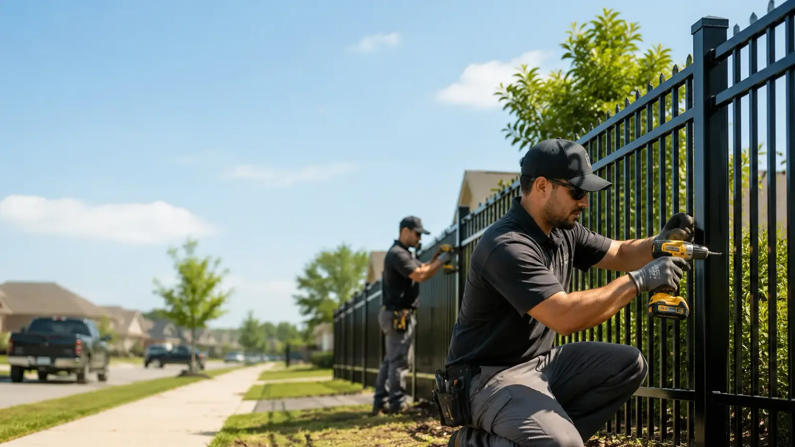 Metal Fence Installation in Fultonham, OH